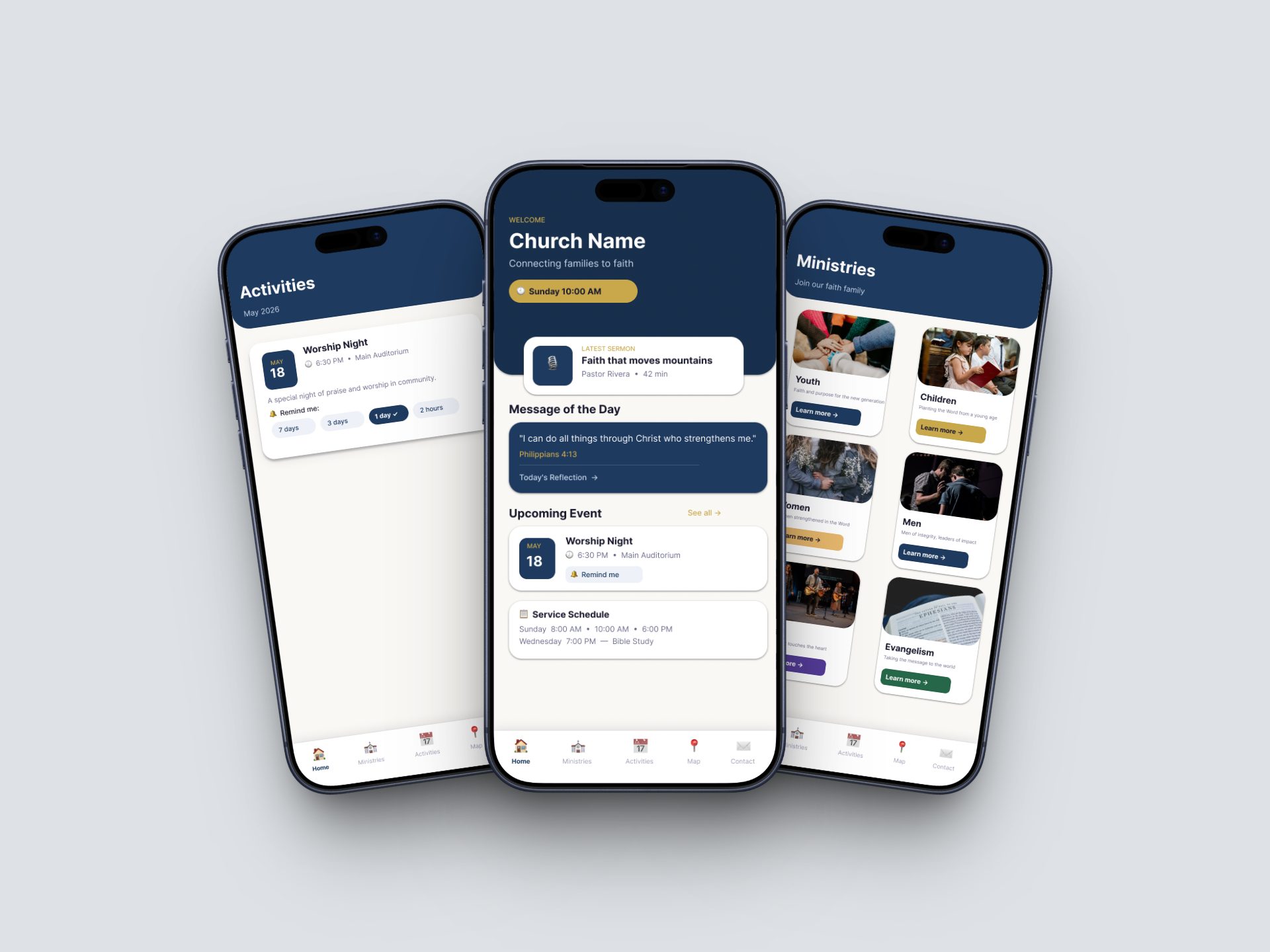 Church App screenshot 1
